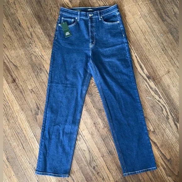 Super High-Rise Straight Jeans - Picture 1 of 5